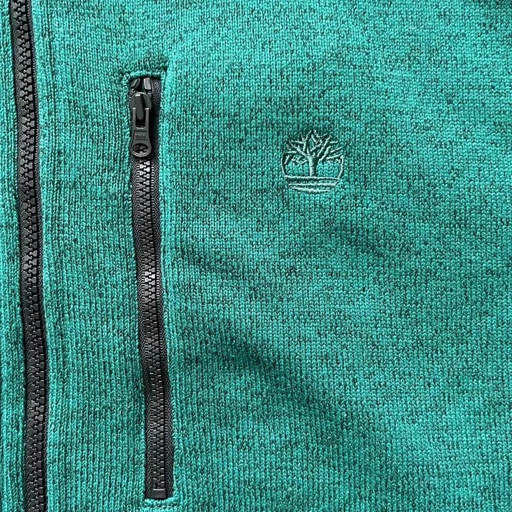 Timberland Men's Size XXL /TTG Green Full Zip Fleece Jacket